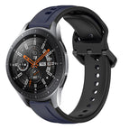 For Samsung Galaxy Watch 46mm / Midnight Blue+Black