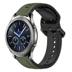 For Samsung Gear S3 Classic / Dark Green+Black