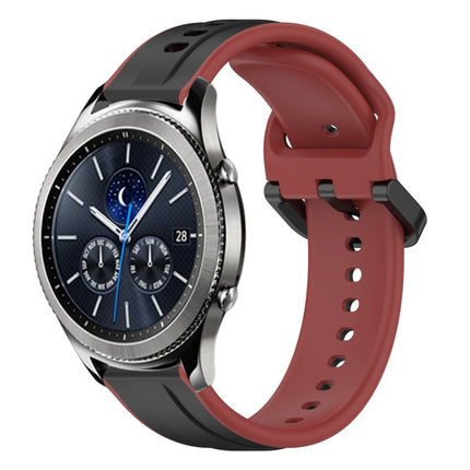 22mm Convex Loop Two-Color Silicone Watch Band