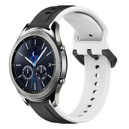 22mm Convex Loop Two-Color Silicone Watch Band