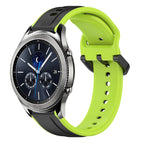 For Samsung Gear S3 Classic / Black+Lime