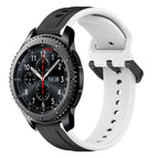 For Samsung Gear S3 Frontier / Black+White