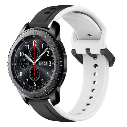 22mm Convex Loop Two-Color Silicone Watch Band