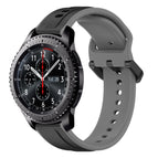 For Samsung Gear S3 Frontier / Black+Grey