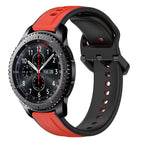 For Samsung Gear S3 Frontier / Red+Black