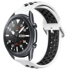 For Samsung Galaxy Watch3 45mm / White+Black