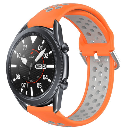 22mm Perforated Breathable Sports Silicone Watch Band, For Samsung Galaxy Watch3 45mm, For Samsung Gear S3 Classic, For Samsung Gear S3 Frontier - DealBuddy