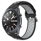 22mm Perforated Breathable Sports Silicone Watch Band