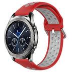 For Samsung Gear S3 Classic / Red+Grey