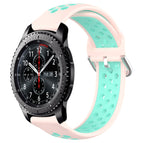 For Samsung Gear S3 Frontier / Pink+ Water Duck
