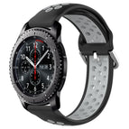 For Samsung Gear S3 Frontier / Black+ Grey