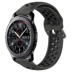 For Samsung Gear S3 Frontier / Black
