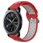For Samsung Gear S3 Frontier / Red+Grey