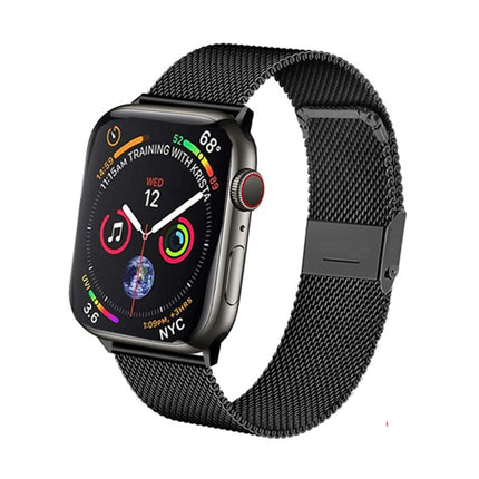 Milan Metal Steel Mesh Integrated Buckle Watch Band, For Apple Watch Series 8&7 41mm, For Apple Watch Ultra 49mm / Series 8&7 45mm - DealBuddy