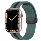 For Apple Watch Series 8&7 45mm / Olive Green + Black