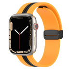 For Apple Watch Series 8&7 45mm / Yellow+Black