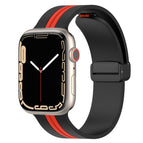 For Apple Watch Series 8&7 41mm / Black+Red