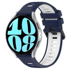 For Samsung Galaxy Watch 6 40mm / Midnight Blue+White