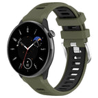 For Samsung Galaxy Watch 6 Classic 43mm / Army Green+Black