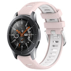 For Samsung Galaxy Watch 46mm / Pink+White
