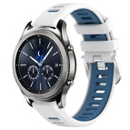 For Samsung Gear S3 Classic / White+Blue