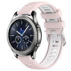 For Samsung Gear S3 Classic / Pink+White