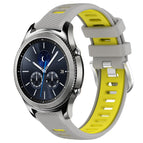For Samsung Gear S3 Classic / Grey+Yellow