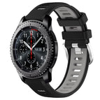 For Samsung Gear S3 Frontier / Black+Grey