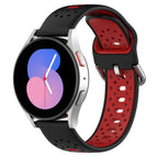 For Samsung Galaxy Watch 5 Pro 45mm / Black+Red