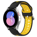 For Samsung Galaxy Watch 5 Pro 45mm / Black+Yellow