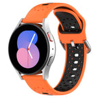 For Samsung  Galaxy Watch 4 Classic 42mm / Orange+Black