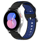 For Samsung Galaxy Watch Active 2 40mm / Black+Blue