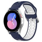 For Samsung Galaxy Watch Active 2 40mm / Midnight Blue+White