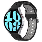 For Samsung Galaxy Watch 6 44mm / Black+Grey