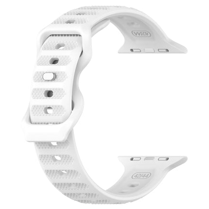 Reverse Buckle Dot Texture Silicone Watch Band, For Apple Watch SE 2022 44mm, For Apple Watch 7 41mm, For Apple Watch 7 45mm, For Apple Watch SE 40mm