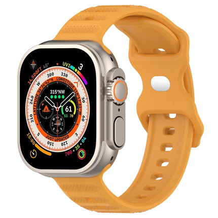 Reverse Buckle Dot Texture Silicone Watch Band, For Apple Watch 3 42mm, For Apple Watch 2 42mm, For Apple Watch 2 38mm, For Apple Watch 42mm