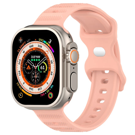 Reverse Buckle Dot Texture Silicone Watch Band, For Apple Watch 3 42mm, For Apple Watch 2 42mm, For Apple Watch 2 38mm, For Apple Watch 42mm