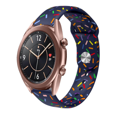 Sports Rainbow Dots Silicone Buckle Watch Band, For Samsung Galaxy Watch 4 40mm / 44mm, For Samsung Galaxy Watch 4 Classic 42mm / 46mm - DealBuddy