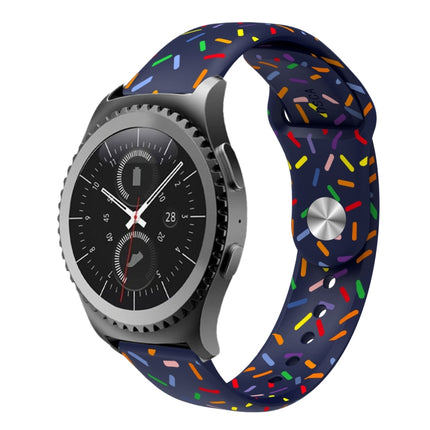 Sports Rainbow Dots Silicone Buckle Watch Band, For Samsung Galaxy Watch 5 Pro, For Samsung Galaxy Gear Sport, For Samsung Galaxy Watch Active 2 40mm / 44mm, For Samsung Galaxy Watch 3 41mm, For Samsung Galaxy watch Active 40mm                         ... - DealBuddy