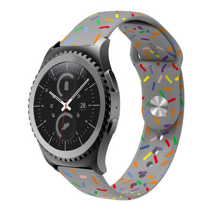 Sports Rainbow Dots Silicone Buckle Watch Band, For Samsung Galaxy Watch 5 Pro, For Samsung Galaxy Gear Sport, For Samsung Galaxy Watch Active 2 40mm / 44mm, For Samsung Galaxy Watch 3 41mm, For Samsung Galaxy watch Active 40mm                         ... - DealBuddy