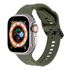 Ripple Silicone Sports Watch Band, For Apple Watch 2 42mm, For Apple Watch 42mm - DealBuddy