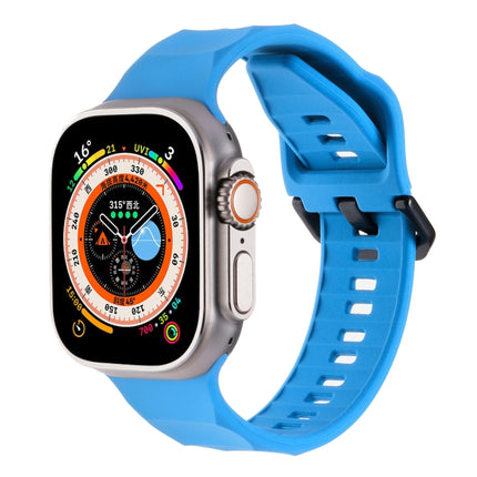 Ripple Silicone Sports Watch Band, For Apple Watch 2 42mm, For Apple Watch 42mm - DealBuddy