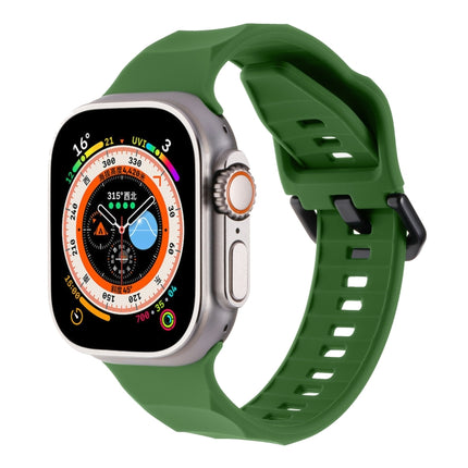 Ripple Silicone Sports Watch Band, For Apple Watch 2 42mm, For Apple Watch 42mm - DealBuddy