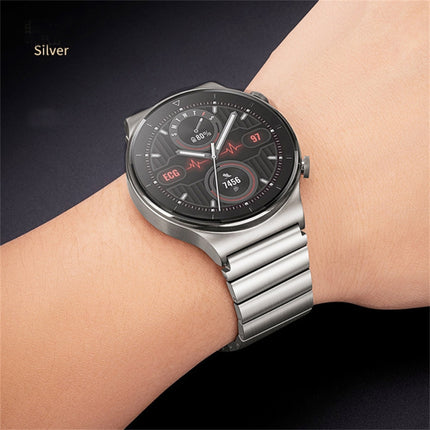 One Bead Titanium Alloy Watch Band, For Samsung Galaxy Watch 3 45mm, For Samsung Gear S3 Classic, For Samsung Gear S3 Frontier, For Samsung Galaxy Watch 46mm, For Samsung Galaxy Watch 42mm - DealBuddy