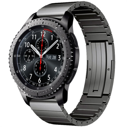 One Bead Titanium Alloy Watch Band, For Samsung Galaxy Watch 3 45mm, For Samsung Gear S3 Classic, For Samsung Gear S3 Frontier, For Samsung Galaxy Watch 46mm, For Samsung Galaxy Watch 42mm - DealBuddy