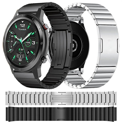 One Bead Titanium Alloy Watch Band, For Samsung Galaxy Watch 3 45mm, For Samsung Gear S3 Classic, For Samsung Gear S3 Frontier, For Samsung Galaxy Watch 46mm, For Samsung Galaxy Watch 42mm - DealBuddy