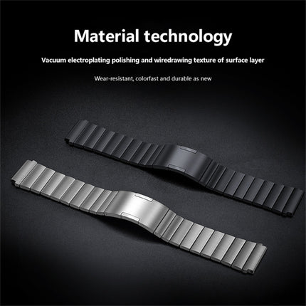 One Bead Titanium Alloy Watch Band, For Samsung Galaxy Watch 3 45mm, For Samsung Gear S3 Classic, For Samsung Gear S3 Frontier, For Samsung Galaxy Watch 46mm, For Samsung Galaxy Watch 42mm - DealBuddy