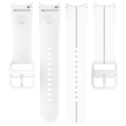Grooved Color Buckle Silicone Watch Band, For Samsung Galaxy Watch 6 / 6 Classic - DealBuddy