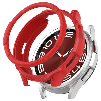 Rotating Ring  + TPU Armor Watch Protective Case, For Samsung Galaxy Watch 6 Classic 47mm, For Samsung Galaxy Watch 6 Classic 43mm - DealBuddy