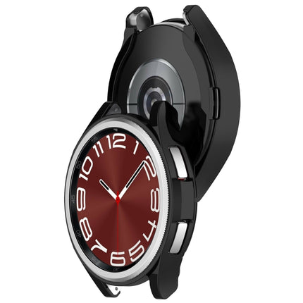 Electroplated TPU Half Pack Hollow Watch Protective Case, For Samsung Galaxy Watch6 Classic 47mm, For Samsung Galaxy Watch6 Classic 43mm - DealBuddy
